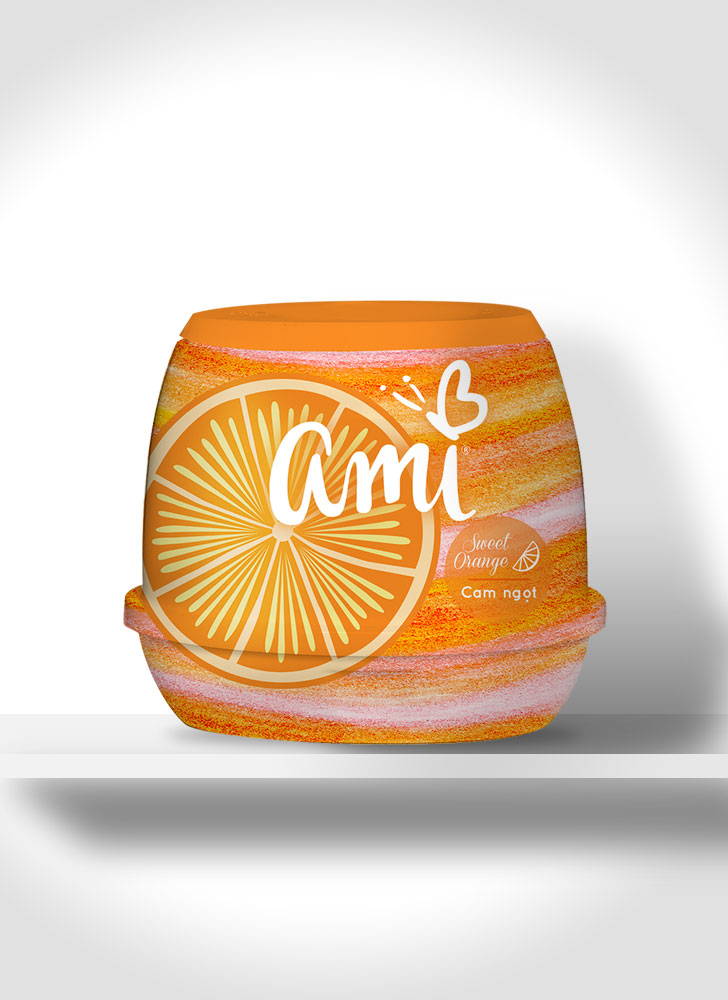 Public Marking Ami Air Freshener Gel - Sweet Orange
